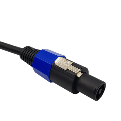 Speakon to Speakon Right Angle or 1/4" or  XLR Female Male Speaker Cable Lead Thick Australian Made 2.5mm 13AWG