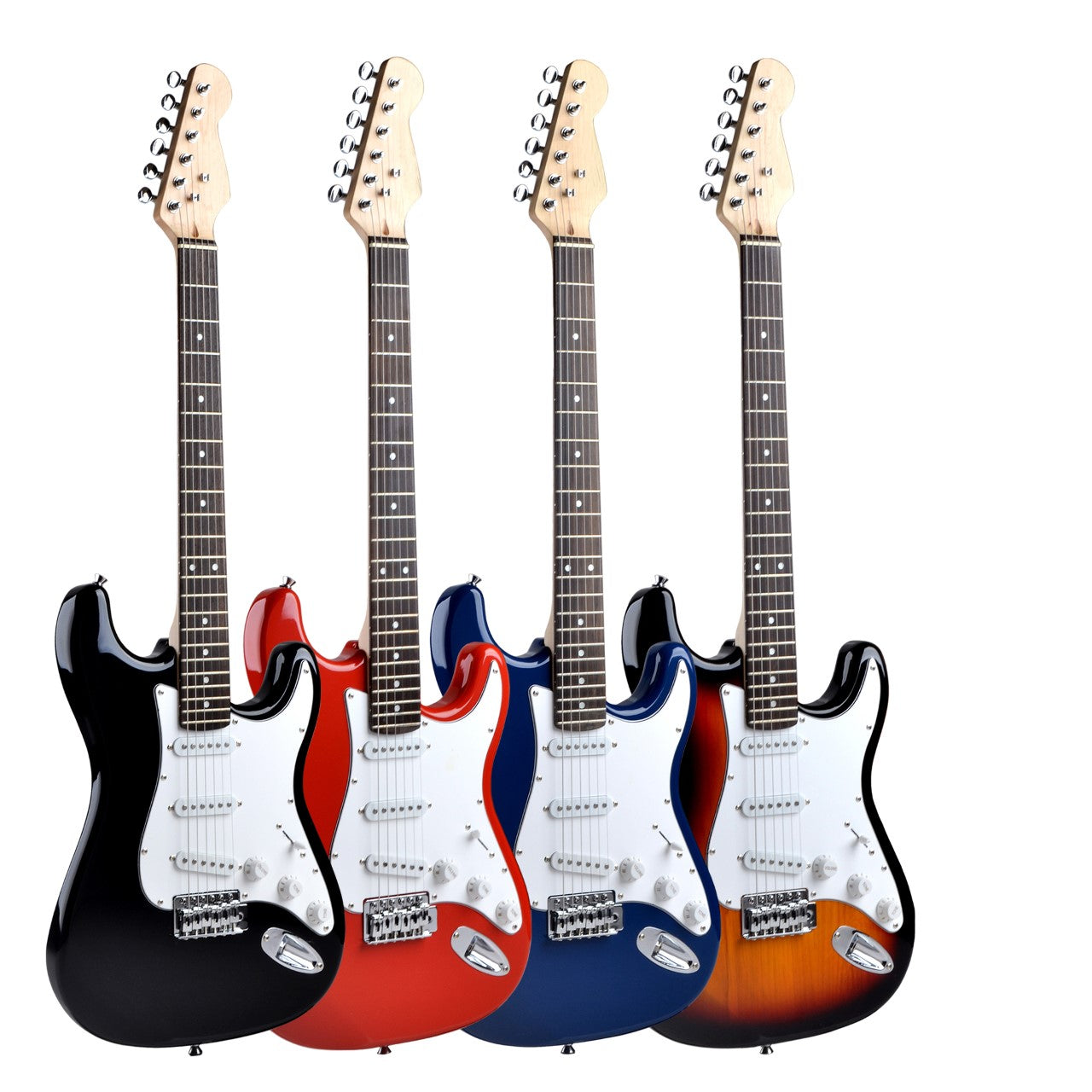 Electric Guitar Classic Strat Style Full Size 39" 4 colours available