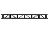 Event Lighting T3BL3BK - 290mm Spigot Box Truss (3m, Black)