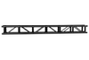 Event Lighting T3BL3BK - 290mm Spigot Box Truss (3m, Black)