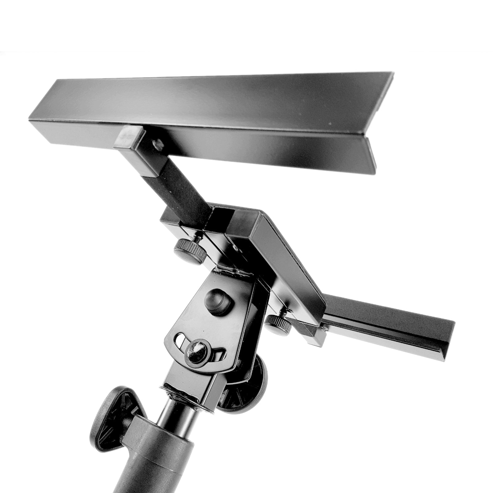 Projector Stand Mount Tripod Height & Platform Width Adjustable 360° Large Padded Tilt