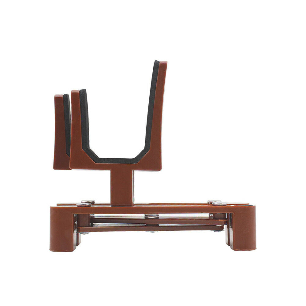 Violin Viola Stand with Bow Holder Padded Foldable Portable Display Storage