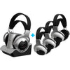 Wintal RF 900 Wireless Headphones w/Rechargeable Batteries Dock For Tv/Radio/Mp3