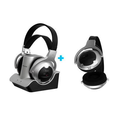 Wintal RF 900 Wireless Headphones w/Rechargeable Batteries Dock For Tv/Radio/Mp3