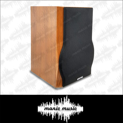 ASHTEC Speakers Studio Monitor 550 Timber Bookshelf Surround Karaoke