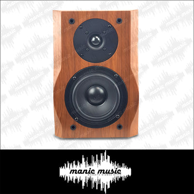 ASHTEC Speakers Studio Monitor 550 Timber Bookshelf Surround Karaoke
