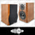 ASHTEC Speakers Studio Monitor 550 Timber Bookshelf Surround Karaoke