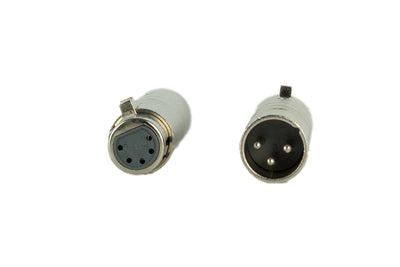 Event Lighting XLR3MXLR5F - XLR 3 Pin Male to XLR 5 Pin Female Adapters