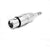 3 Pin XLR MIC Female to 1/4 inch 6.35mm Stereo Male Adaptor Plug Balanced