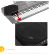 61 key piano keyboard + Stand Bluetooth Compatible USB Record LCD Display Feature Packed