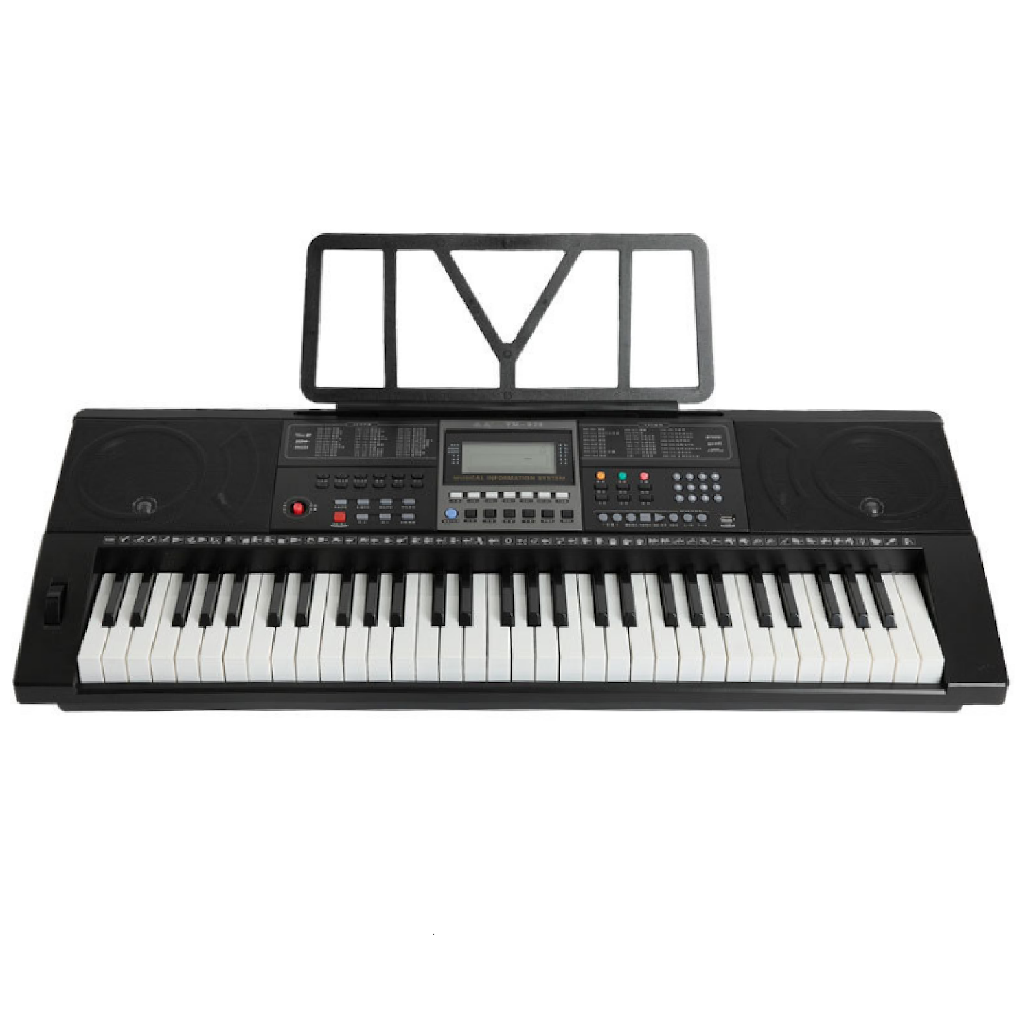 61 key piano keyboard + Stand Bluetooth Compatible USB Record LCD Display Feature Packed
