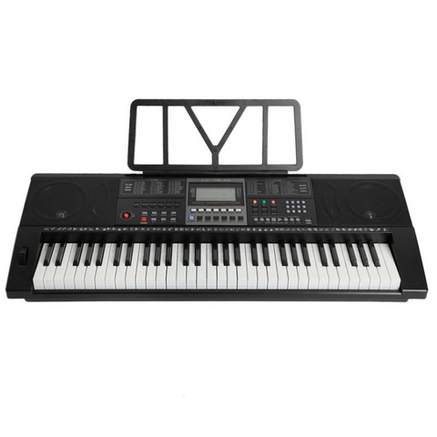 61 key piano keyboard + Stand Bluetooth Compatible USB Record LCD Display Feature Packed