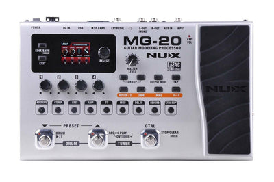 Guitar Effects Pedal Board Modeling Processor Multi FX NuX MG20 Brand new in box