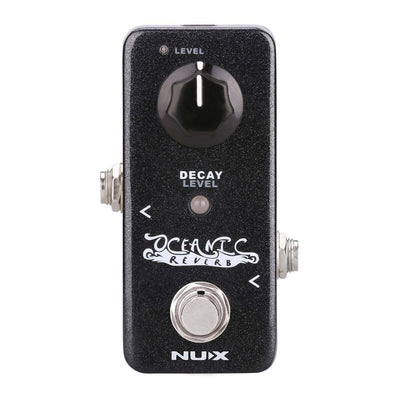 Oceanic Guitar Pedal Digital Reverb 32-bit DSP Effect Nux NRV2