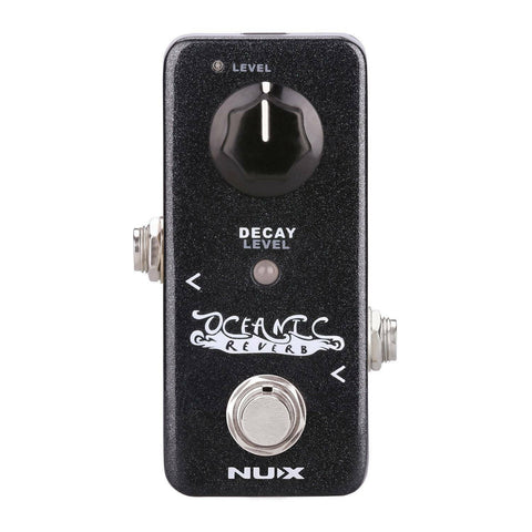 Oceanic Guitar Pedal Digital Reverb 32-bit DSP Effect Nux NRV2