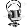 Wintal RF 900 Wireless Headphones w/Rechargeable Batteries Dock For Tv/Radio/Mp3