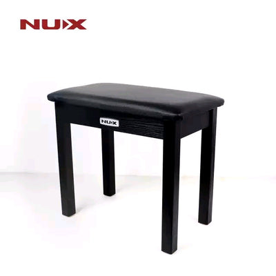 Keyboard Piano Stool Chair Wooden Bench with Storage Compartment