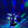 Rotating Mirror Ball Disco Party LED Lights DJ Sansai FREE POSTAGE