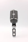 Classic Vintage Dynamic Vocal Microphone Retro Style with XLR Cable. 3 colours Gold, Silver or Rose Gold