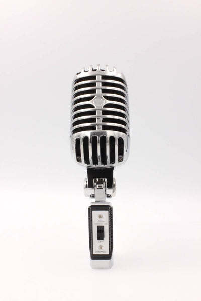 Classic Vintage Dynamic Vocal Microphone Retro Style with XLR Cable. 3 colours Gold, Silver or Rose Gold