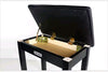 Keyboard Piano Stool Chair Wooden Bench with Storage Compartment