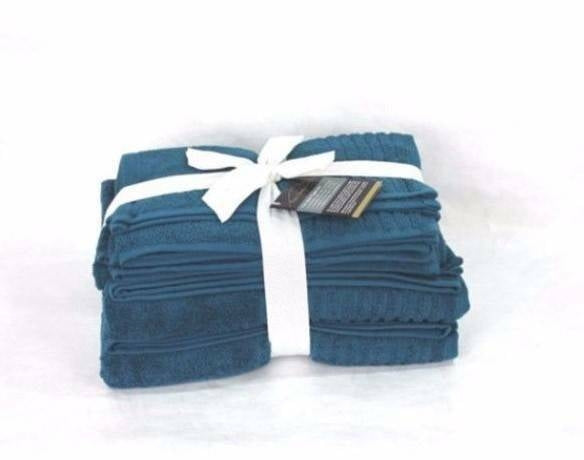 7 Piece Towel Set Gift Wrapped Available in 8 colours