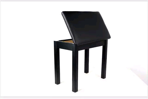 Keyboard Piano Stool Chair Wooden Bench with Storage Compartment