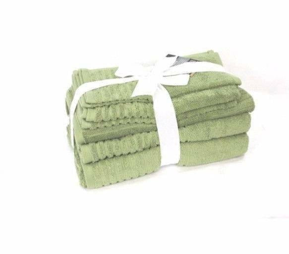 7 Piece Towel Set Gift Wrapped Available in 8 colours