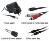 Wintal RF 900 Wireless Headphones w/Rechargeable Batteries Dock For Tv/Radio/Mp3