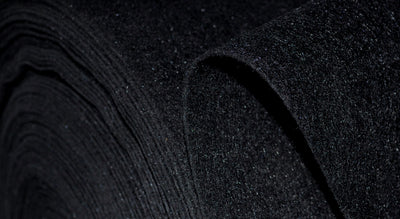 Black Felt Fabric Thick 1m x 2m Per Meter 2mm Subwoofer Speaker Box Auto Carpet Sold Per Meter