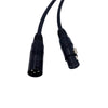 XLR Cable Male Female Jack 3-Pin Balanced Microphone Mic Lead with choice of 6 colours