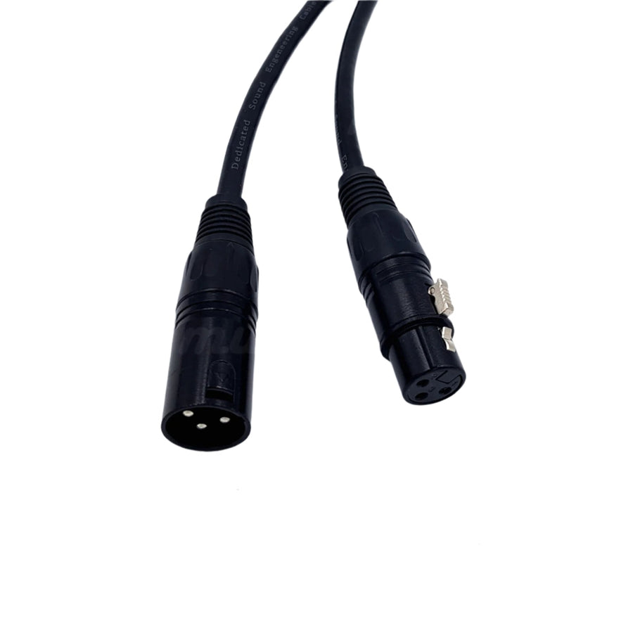 DMX Cable Australian Made 3 Pin XLR Connectors Quality Double Shield Short Proof 1m 2m 3m 5m 10m