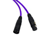 XLR Cable Male Female Jack 3-Pin Balanced Microphone Mic Lead with choice of 6 colours