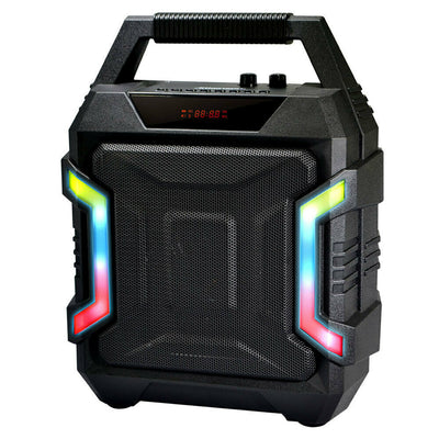 Bluetooth/Wireless 10W Speaker/FM Radio + Cordless Microphone Karaoke Party