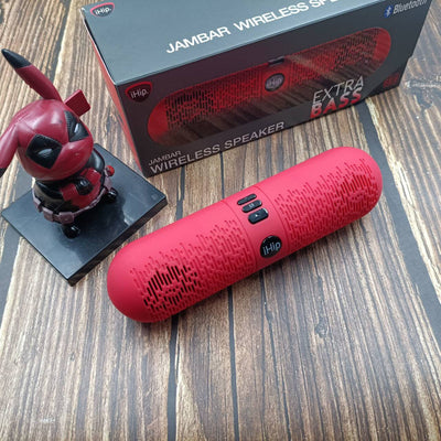 Portable Bluetooth Speaker Rechargeable Radio Calls Pill Design iHip JAMBAR