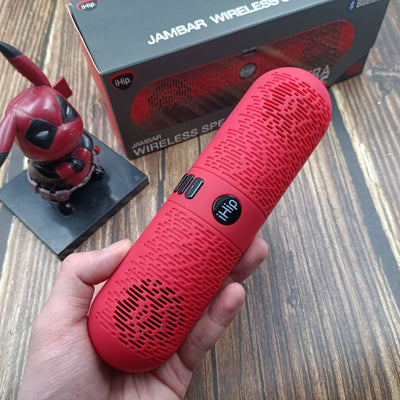 Portable Bluetooth Speaker Rechargeable Radio Calls Pill Design iHip JAMBAR