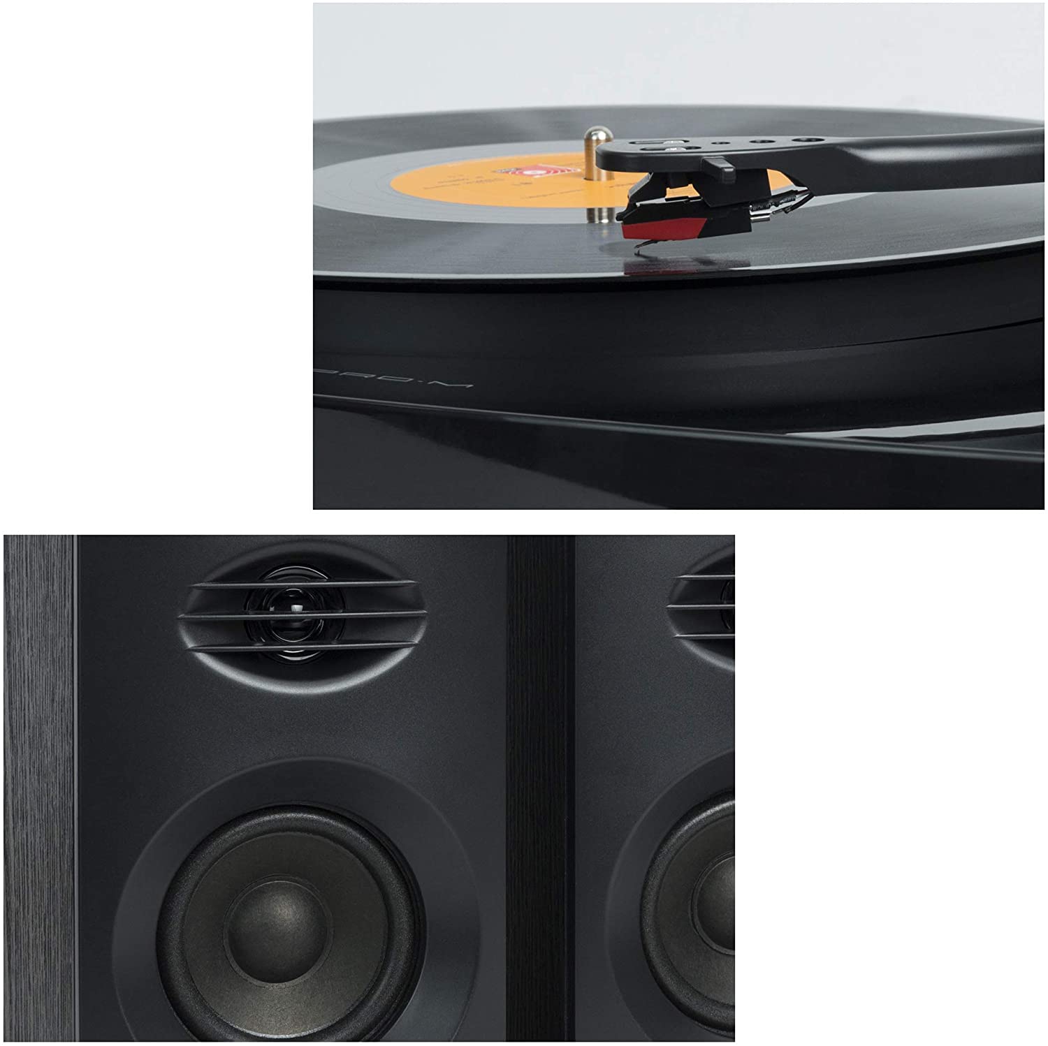 Mbeat Pro-M Stereo Turntable System with Bluetooth - Black