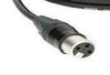 Microphone Cable Lead 6.35mm 1/4 inch Unbalanced Male to XLR Female Mic Plug