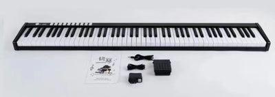 88 keys Bluetooth Rechargeable Smart MIDI Portable Keyboard Piano with Carry Bag