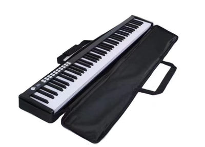 88 keys Bluetooth Rechargeable Smart MIDI Portable Keyboard Piano with Carry Bag