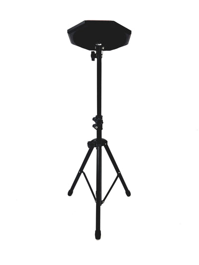 Mute Drum Practice Pad and Adjustable Stand + Bag Optional Drum Stool