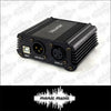 48V Phantom Power Supply + Free XLR 3 Pin Microphone Cable for Condenser Mic FREE POSTAGE