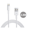 2.4m Quick charging Lightning USB Cable – 2.4 M SANSAI IPH-0924L