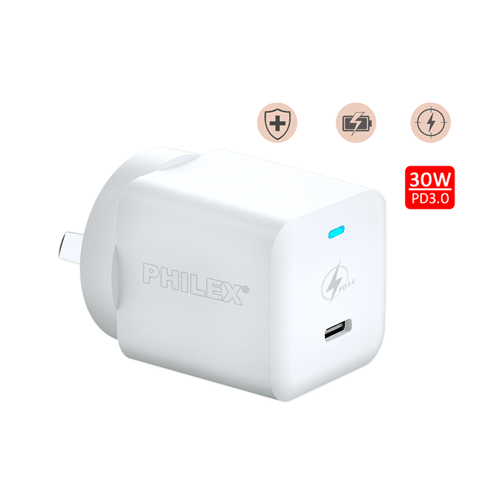 30W PD3.0 USB-C Quick Charger SANSAI PHW-224