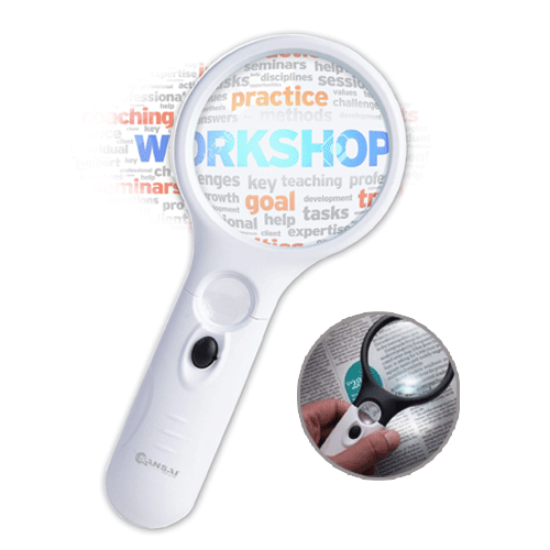 LED Lighted Magnifier SANSAI MIR-103