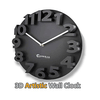 3D Artistic Wall Clock SANSAI CR-806W