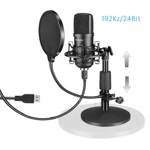 USB Condenser Microphone SANSAI PHM-4040