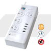4 Outlet Surge Protected USB Power Board SANSAI PAD-4044C