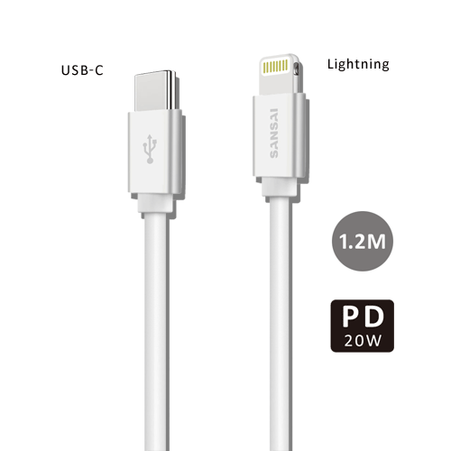 USB-C > Lightning Cable SANSAI IPH-0930A