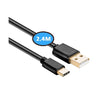 2.4M Type-C to USB-A Cable SANSAI TPE-7044E